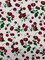 1 Yard Cherry Print Stretch Spandex Fabric for Swimwear and Costumes 58/60 Inches Wide